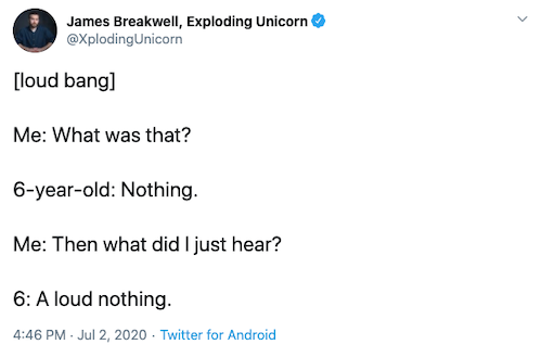 Have You Seen The Hilarious Tweets From This Dad of 4? loud bang
